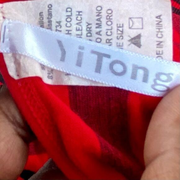 Yitong one size sleeveless cherry dresses 2 pack used great condition - Picture 6 of 13